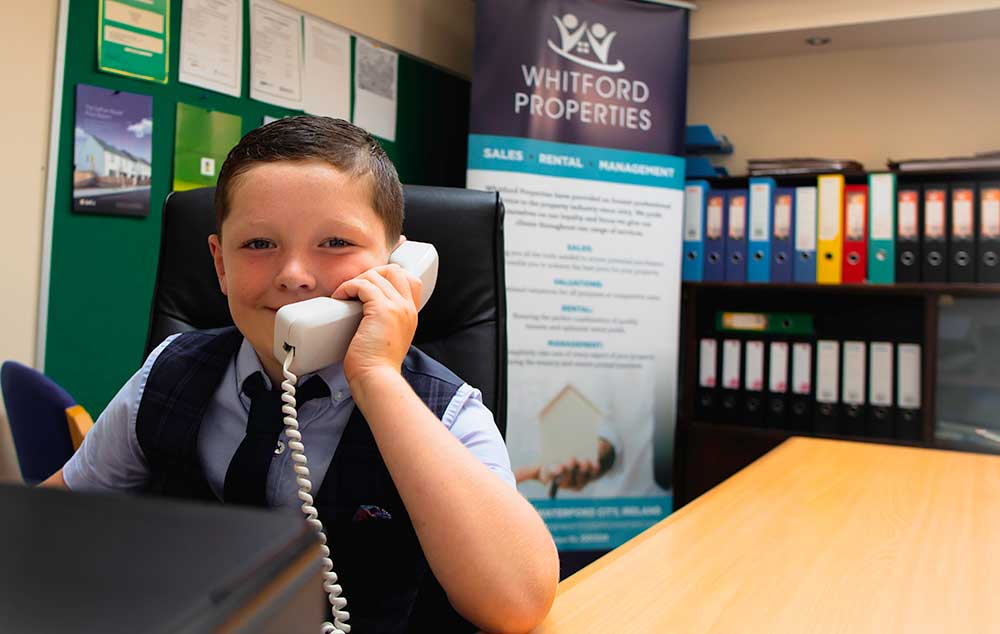 young gentleman on phone